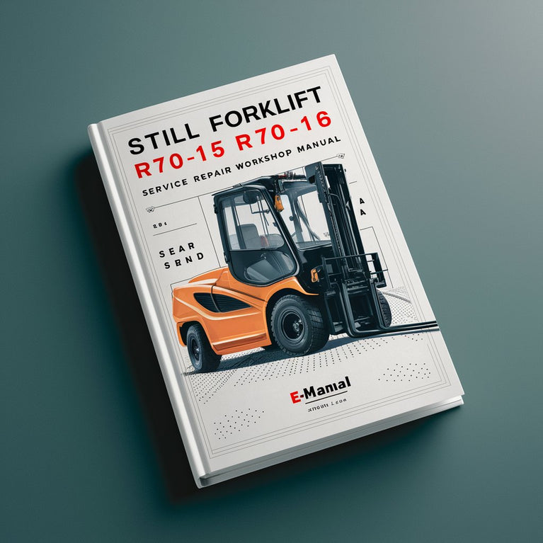 Still Forklift R70-15 R70-16 Series Service Repair Workshop Manual