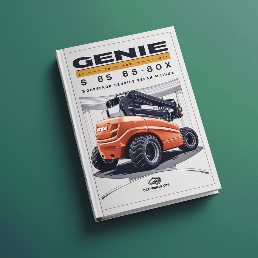 Manual de servicio del taller de plataformas elevadoras GENIE S-80 S-85 S80X