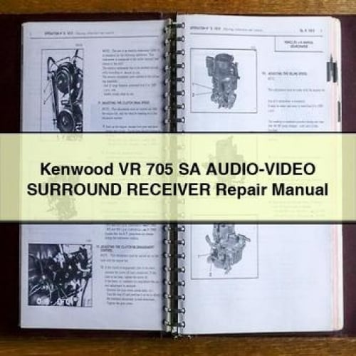 Kenwood VR-705 SA Audio/Video Surround Receiver Repair Manual