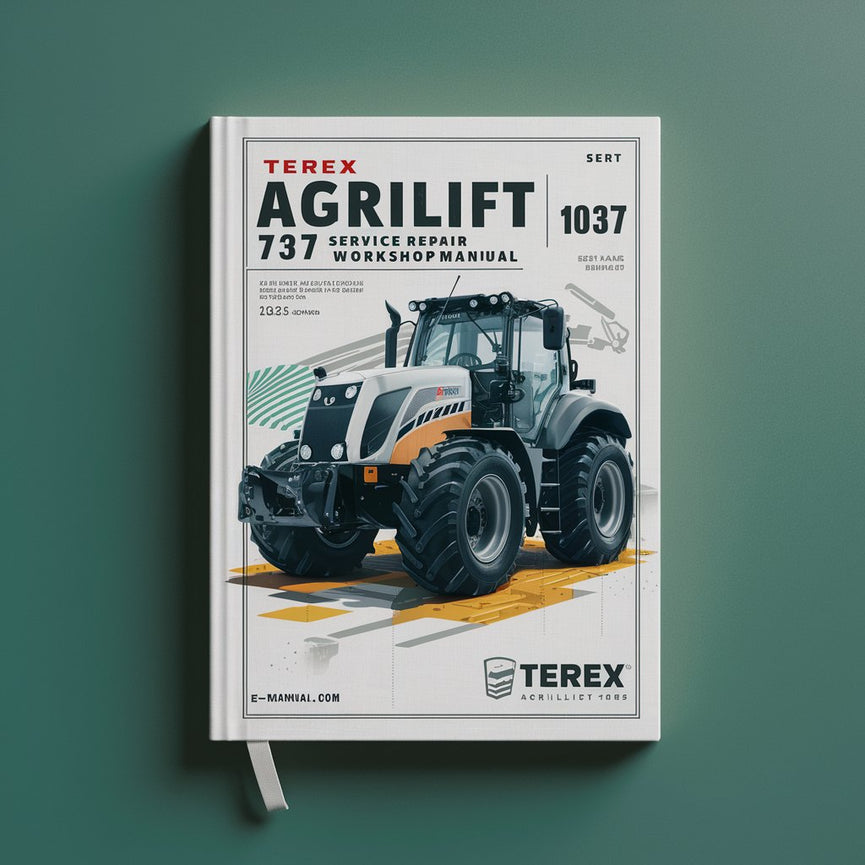 Manual de taller de reparación y mantenimiento de Terex Agrilift 737 1037