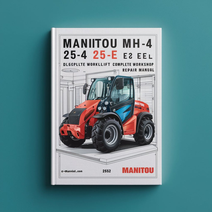 Manuel de réparation et d'entretien complet du chariot élévateur Manitou MH 20-4 25-4 E2 Buggie