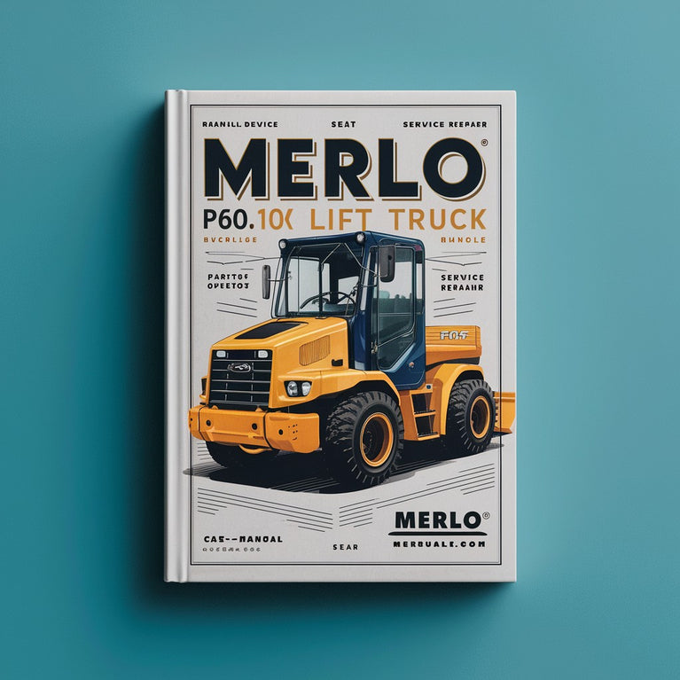 Merlo P60.10K Lift Truck 3 Manual Bundle Pack Parts Operators & Complete Workshop Service Repair Manual