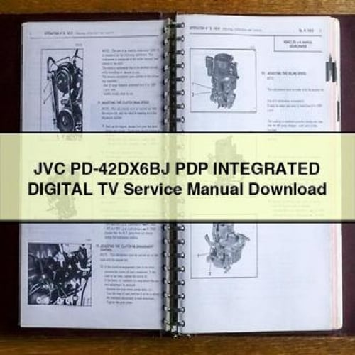 JVC PD-42DX6BJ PDP TV Service Manual