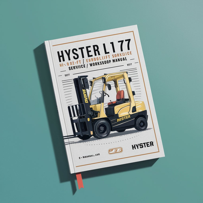 Hyster L177 H2.0FT H3.5FT Europe Forklift Service/Repair/Workshop Manual-PDF