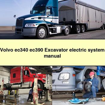 Manual del sistema eléctrico de la excavadora Volvo EC340 EC390