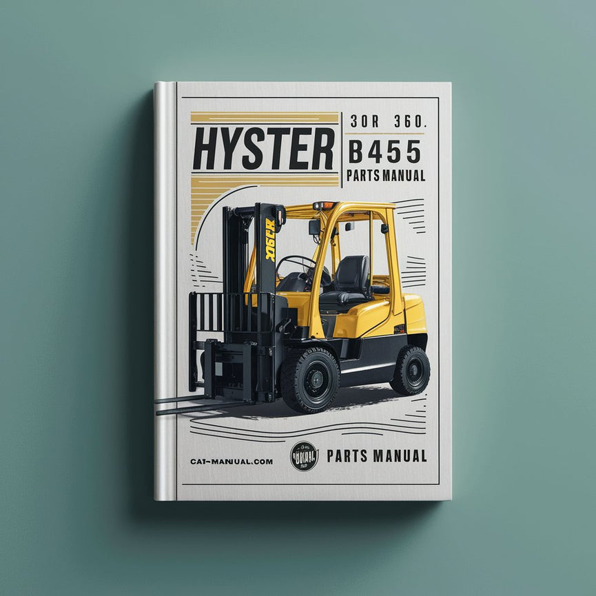 Hyster B455 (W20ZR W30ZR) Forklift Parts Manual