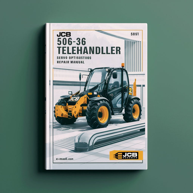 Manual de servicio de OPCIONES SERVO del manipulador telescópico JCB 506-36