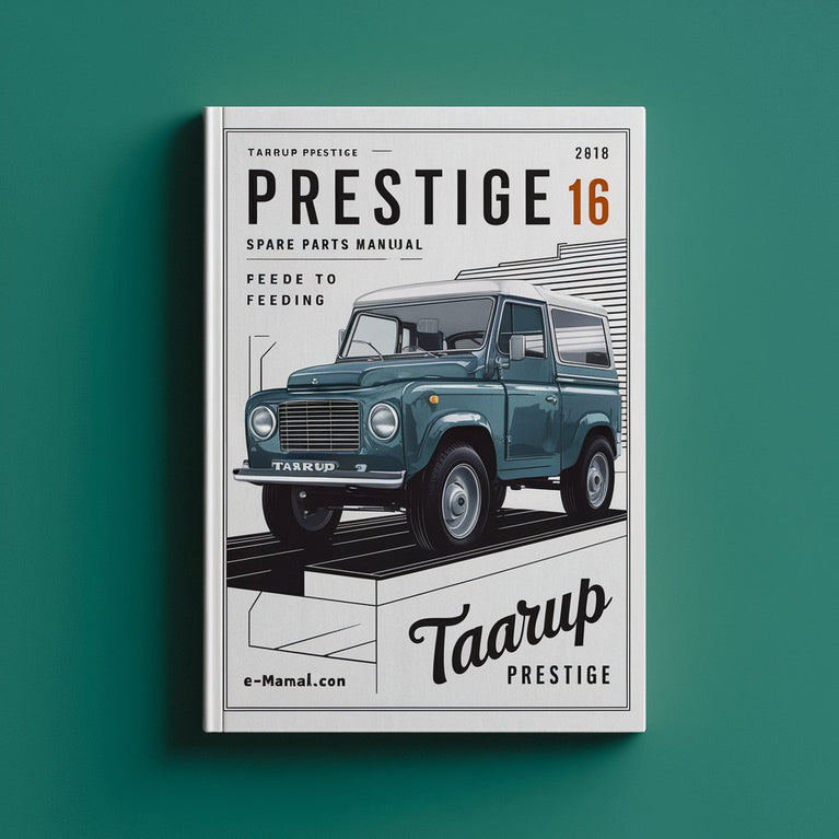 Taarup Prestige 16 Spare Parts Manual for Feeding