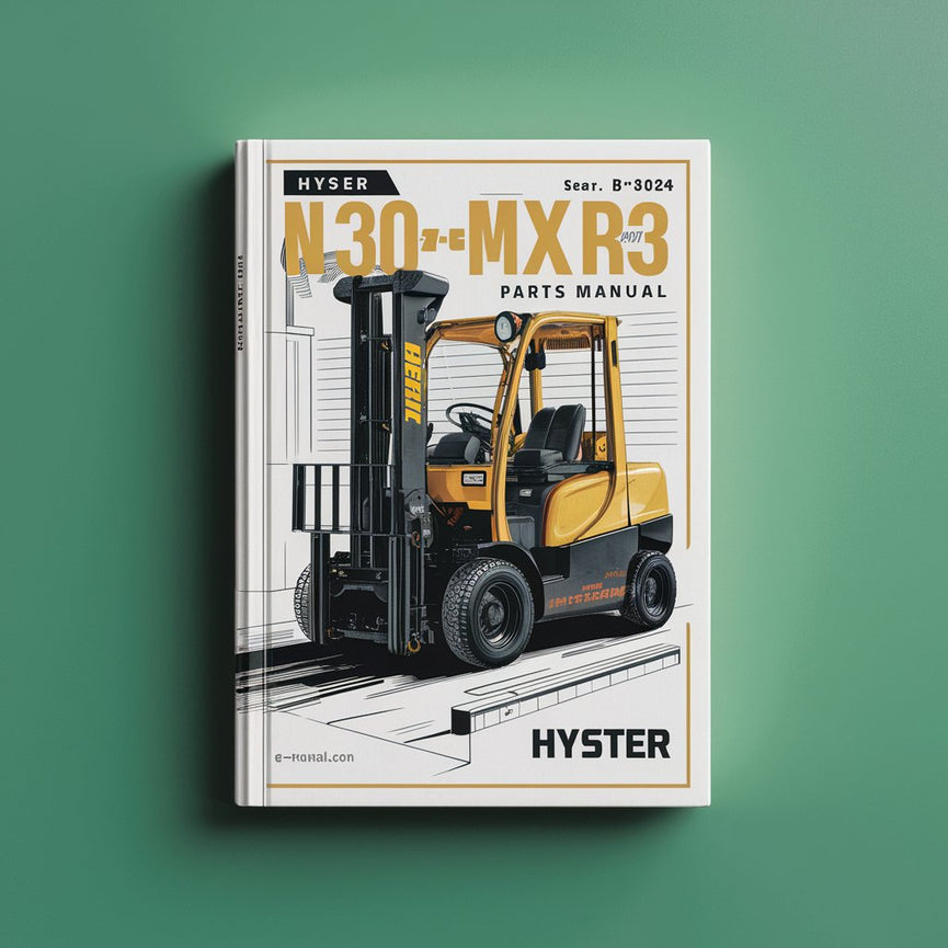 Manual de piezas de la carretilla retráctil eléctrica Hyster N30XMXDR3 N45XMXR3 (B264)