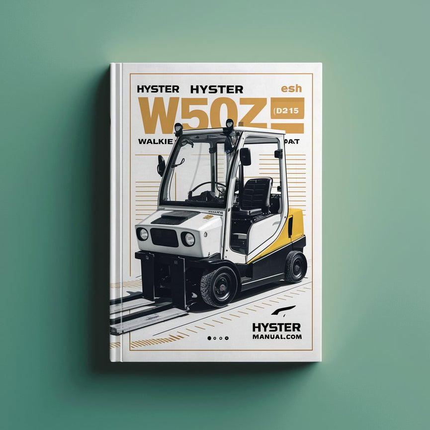 Hyster W50Z (D215) Walkie Pallet Truck Parts Manual