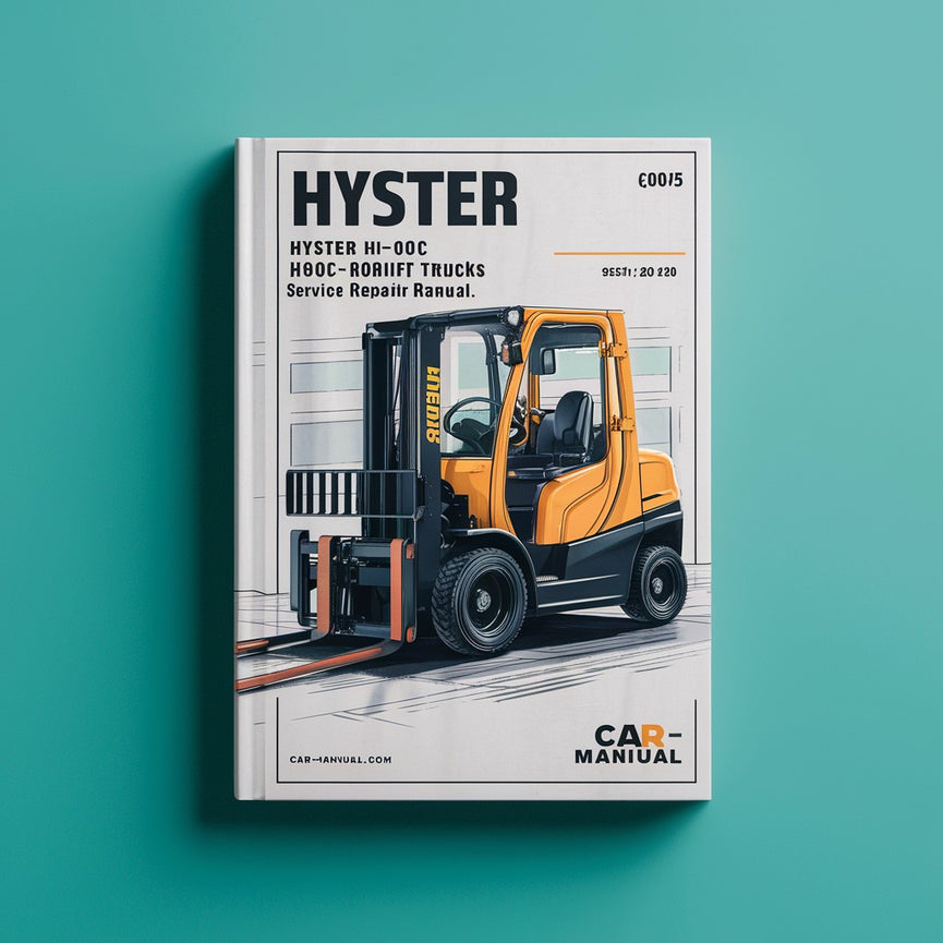 Manual de servicio y reparación de carretillas elevadoras Hyster H60C H70C H80C H90C (C005)