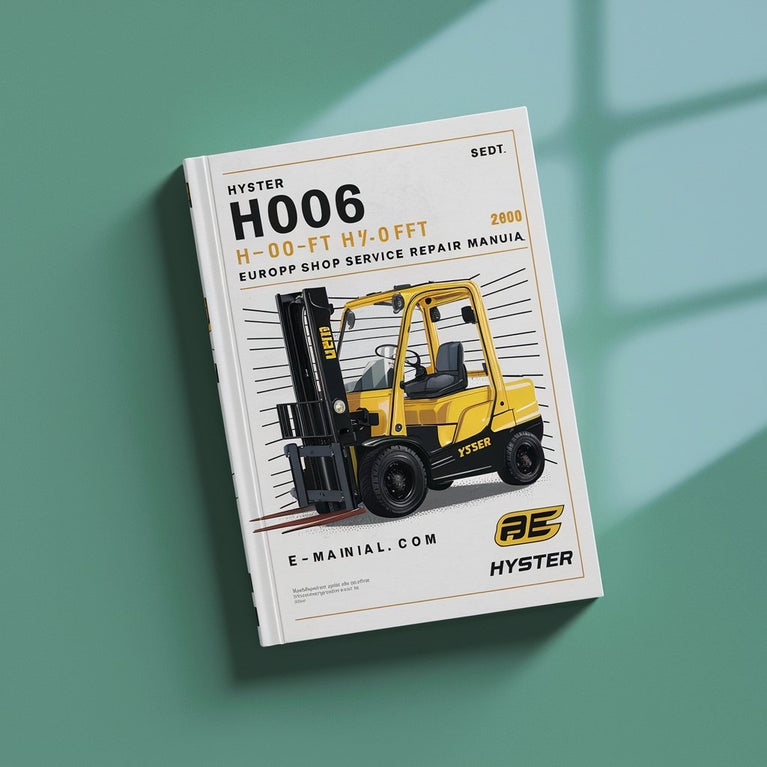 HYSTER H006 H6.0FT H7.0FT EUROPE Forklift Shop Service Repair Manual