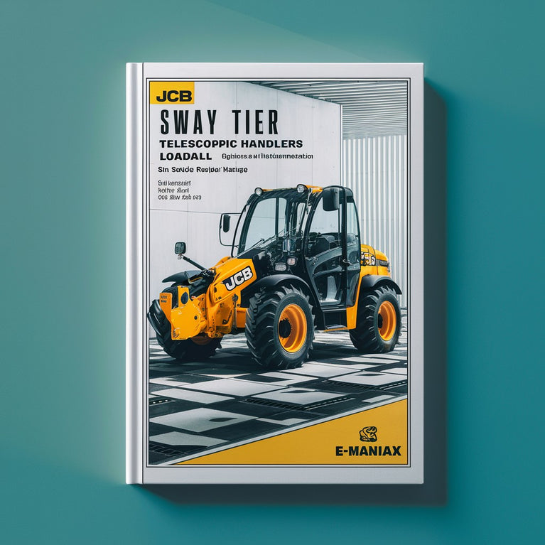 JCB 541-70 SWAY Tier 2 TELESCOPIC Handlers (LOADALL) (JCB DIESELMAX Engines And ANALOGUE CAB INSTRUMENTATION) SN 1186000-1200999 Service Repair Manual