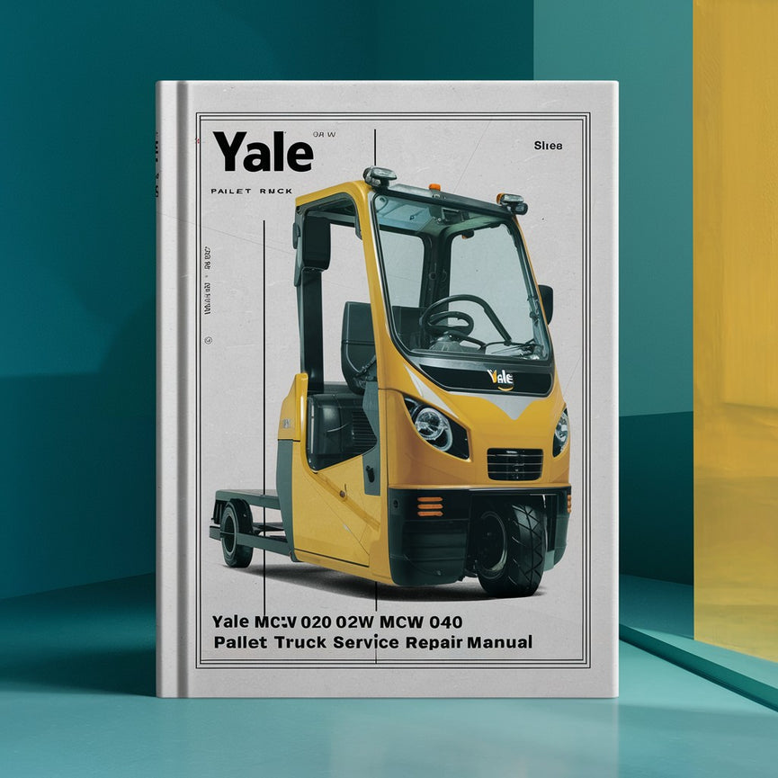 Yale MCW 020 MCW 030 MCW 040 Pallet Truck Service Repair Manual