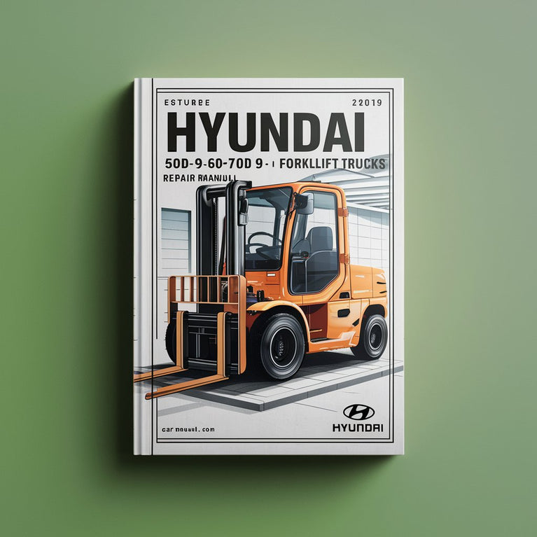 Hyundai 50D-9 60D-9 70D-9 80D-9 Forklift Trucks Service Repair Manual