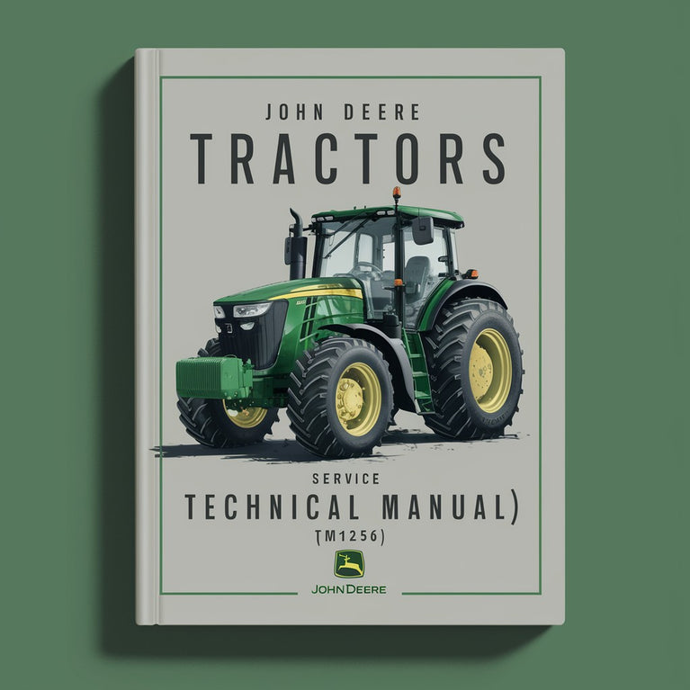 Manuel technique d'entretien des tracteurs John Deere 8450 8650 8850 (TM1256)