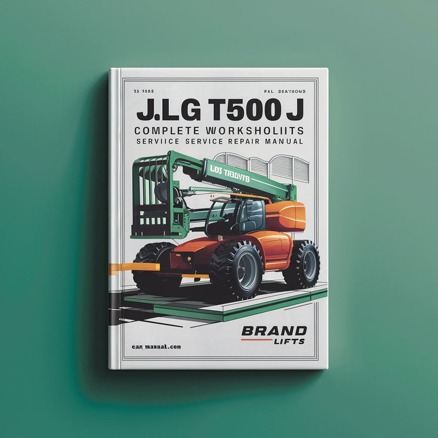 Manual completo de reparación y servicio de taller de plataformas elevadoras JLG T500J