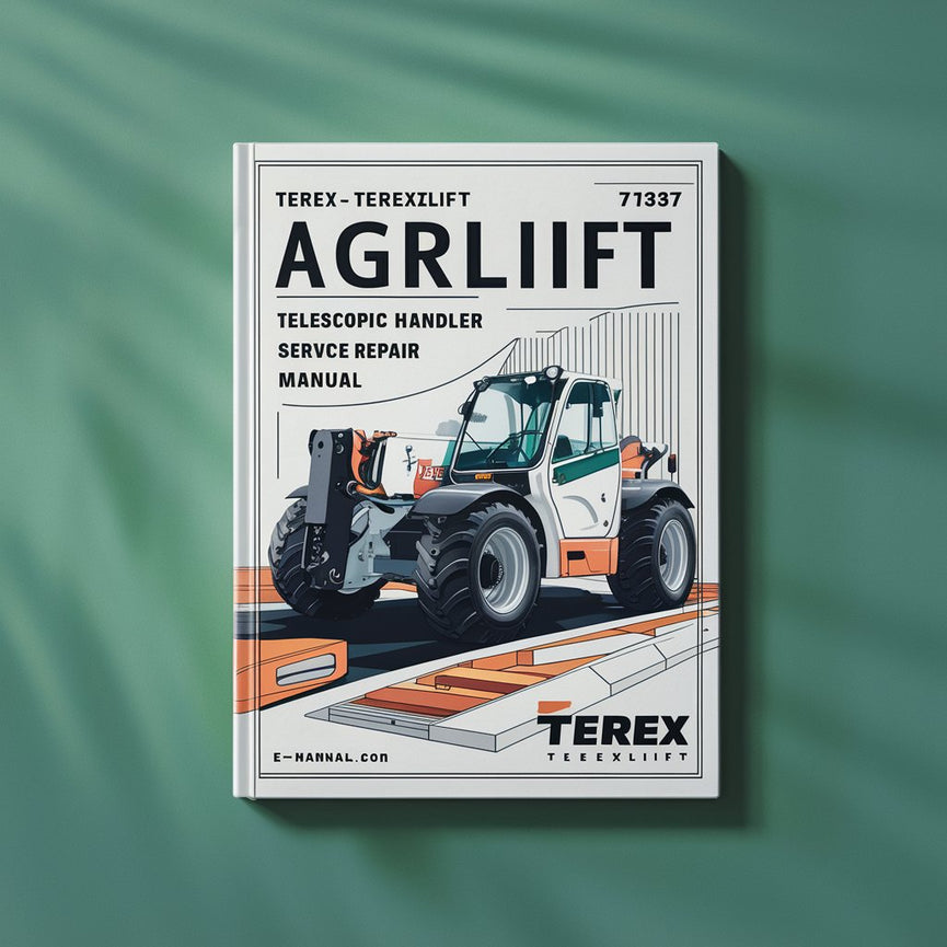 Manual de servicio y reparación del manipulador telescópico Terex Terexlift Agrilift 737-1037