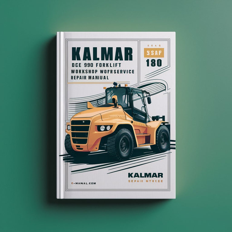 Kalmar DCE 90 180 Forklift Workshop Service Repair Manual