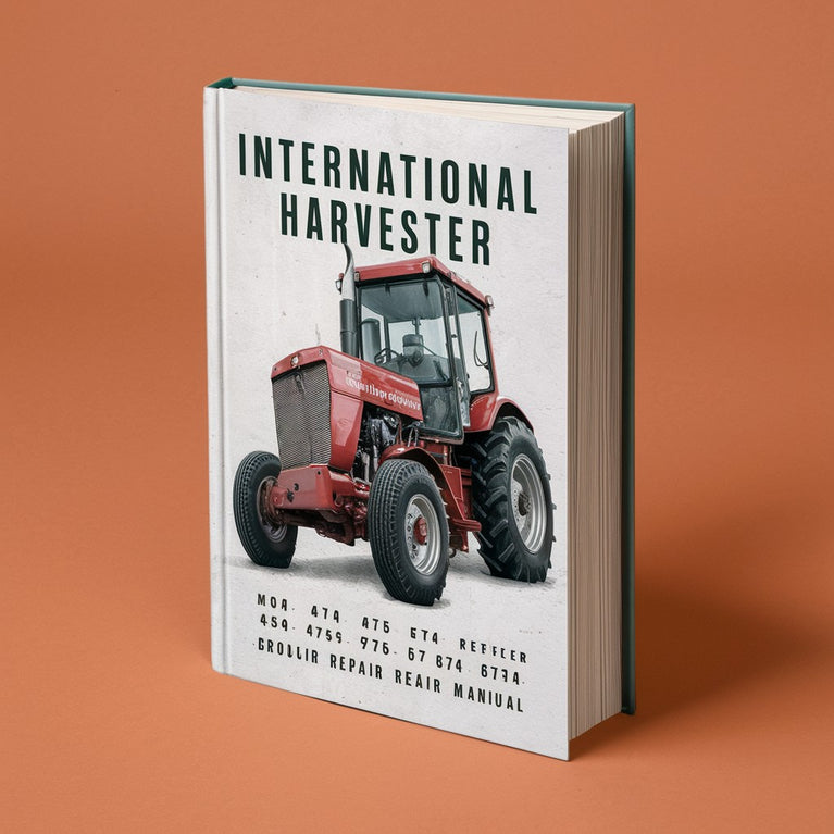 Reparación de tractores International Harvester 454 474 475 574 674