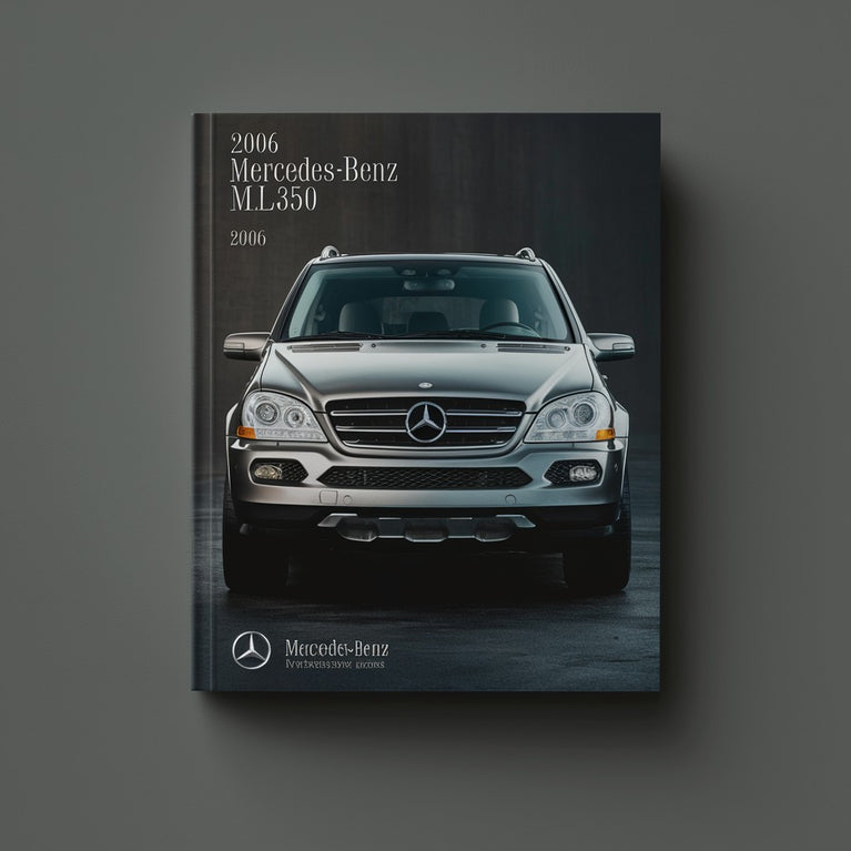 Manual del propietario del Mercedes-Benz Clase M ML350 2006