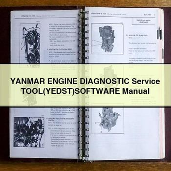 YANMAR Engine DIAGNOSTIC Service TOOL(YEDST)SOFTWARE Manual