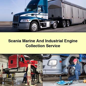 Manual de servicio y reparación de motores marinos e industriales de Scania