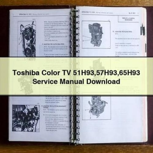 Toshiba Color TV 51H93 57H93 65H93 Service Manual Download PDF