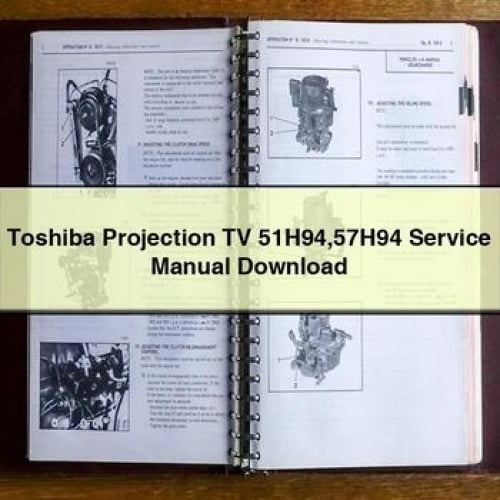 Toshiba 51H94/57H94 Projection TV Service Manual