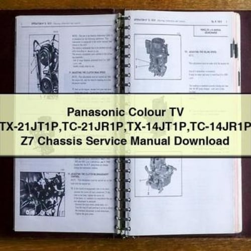 Panasonic Colour TV Z7 Chassis Service Manual