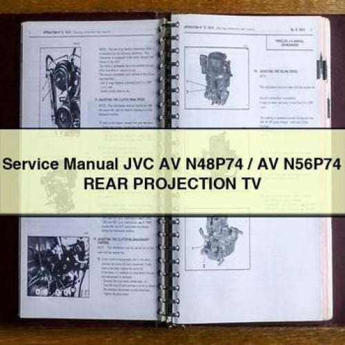 Service Manual JVC AV N48P74 / AV N56P74 Rear PROJECTION TV PDF Download