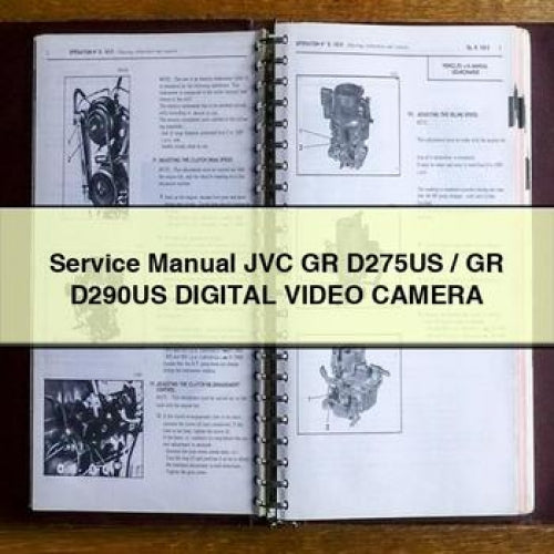 JVC GR-D275US / GR-D290US Digital Video Camera Service Manual (PDF)