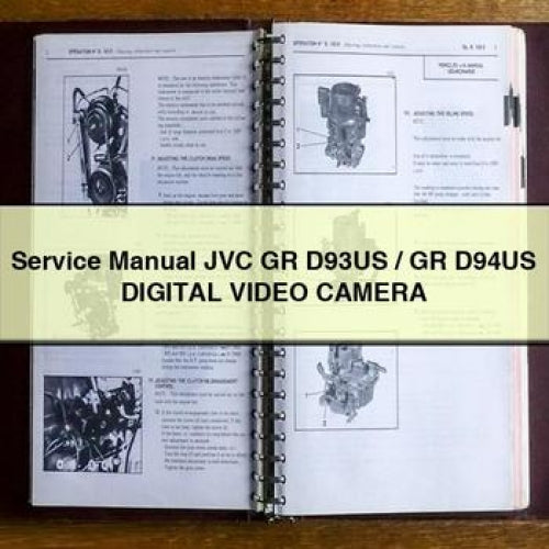 JVC GR-D93US / GR-D94US Digital Video Camera Service Manual PDF