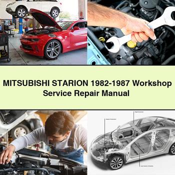 Manual de servicio y reparación del taller de Mitsubushi STARION 1982-1987