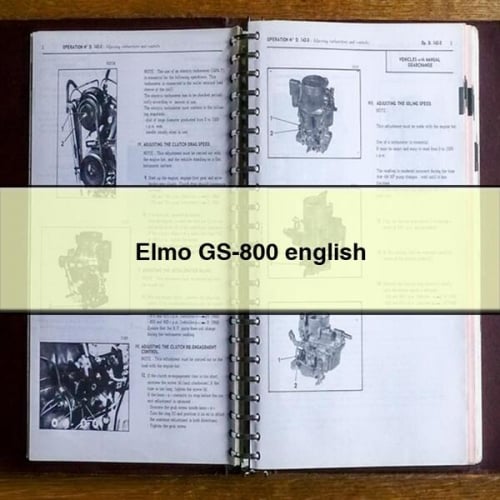 Elmo GS-800 english