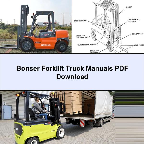 Bonser Forklift Truck Manuals