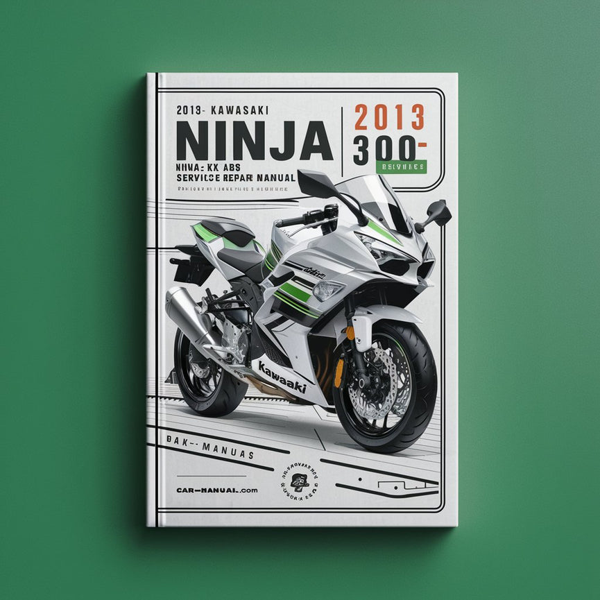 Manual de servicio y reparación del ABS de Kawasaki Ninja 300 EX 2013-2014