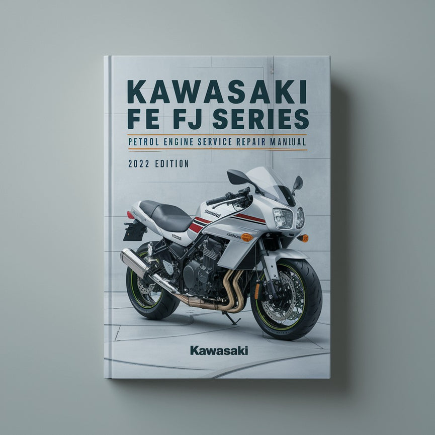 Manual de servicio y reparación del motor de gasolina de la serie FE FJ de KAWASAKI