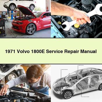 Manual de servicio y reparación del Volvo 1800E 1971