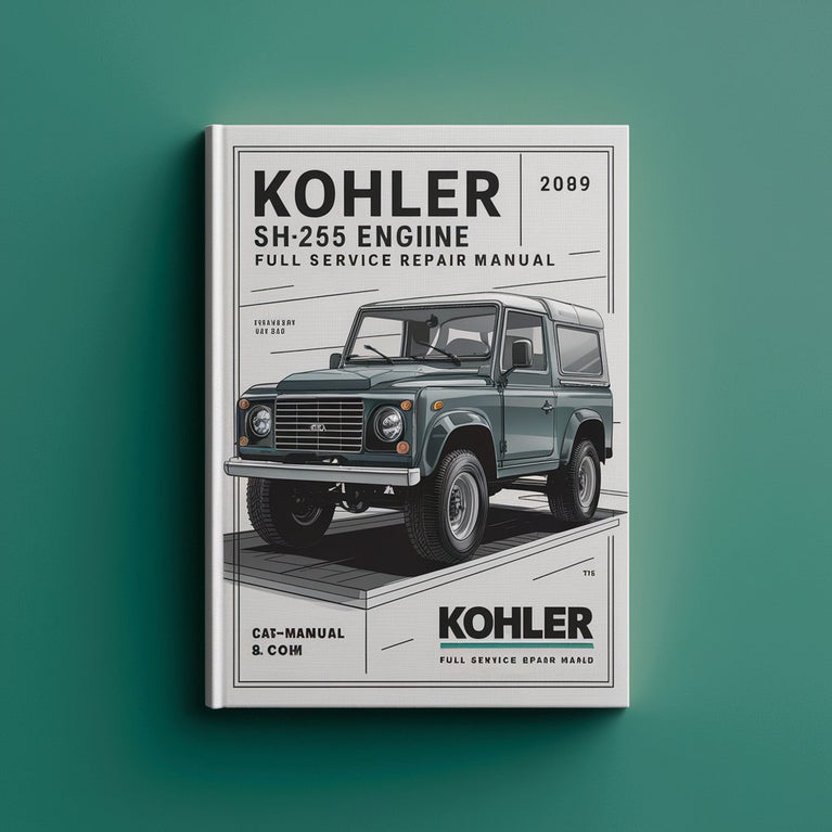 Manuel de réparation et d'entretien complet du moteur Kohler SH265