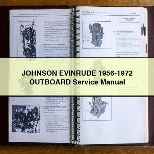 Johnson Evinrude Outboard Service Manual (1956-1972)