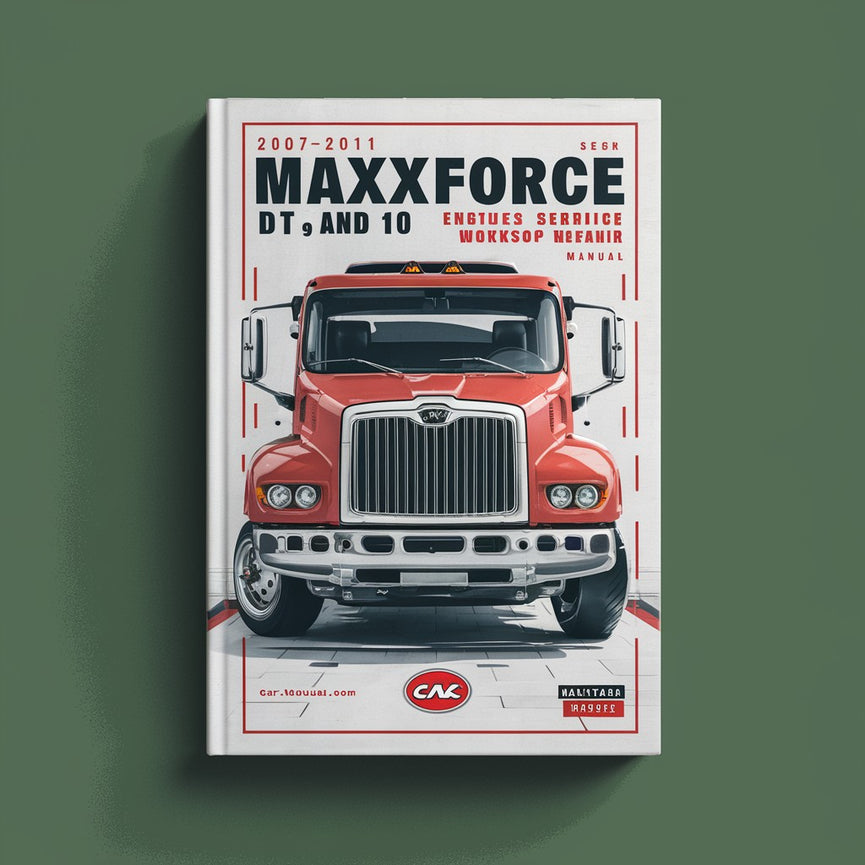 Manual de taller y reparación de motores Navistar MaxxForce DT 9 y 10 2007-2011