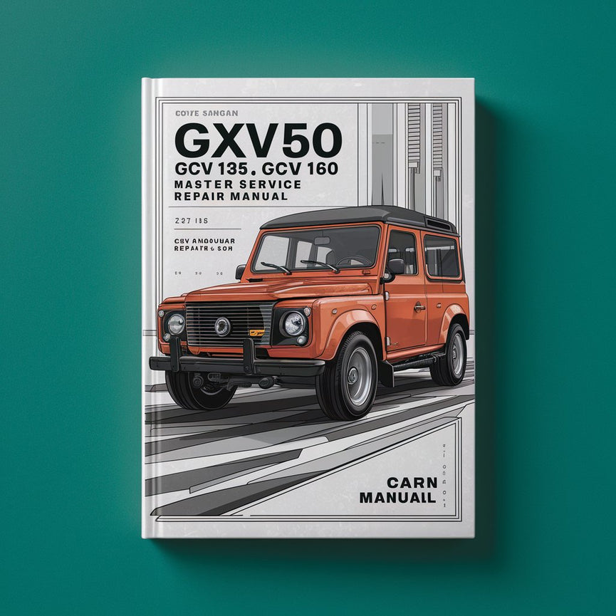 Manual de servicio y reparación de motores GXV50 GCV 135 GCV 160