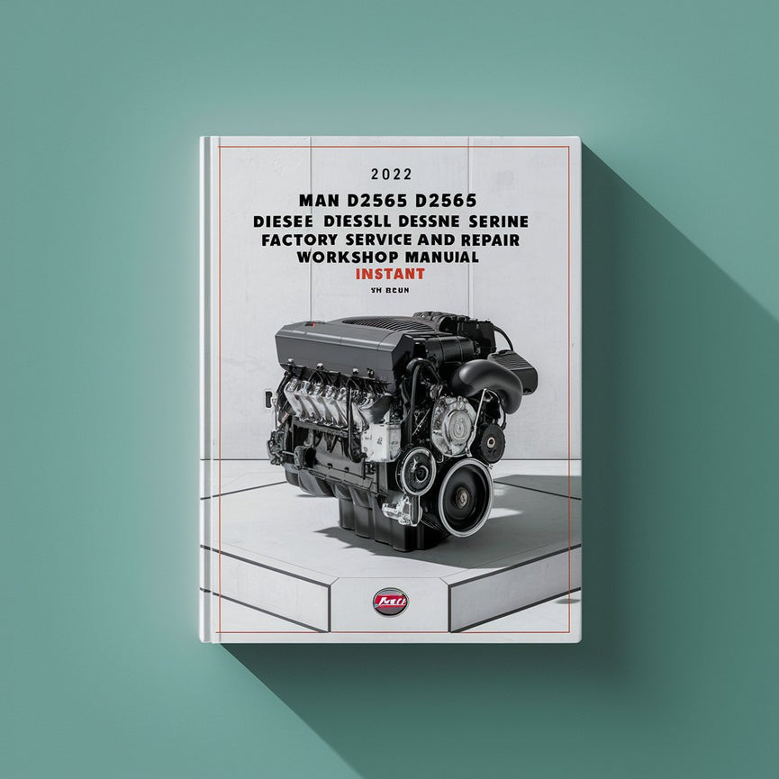 Manual de taller y reparación de fábrica de motores diésel de las series Man D2565, D2566 y D2866