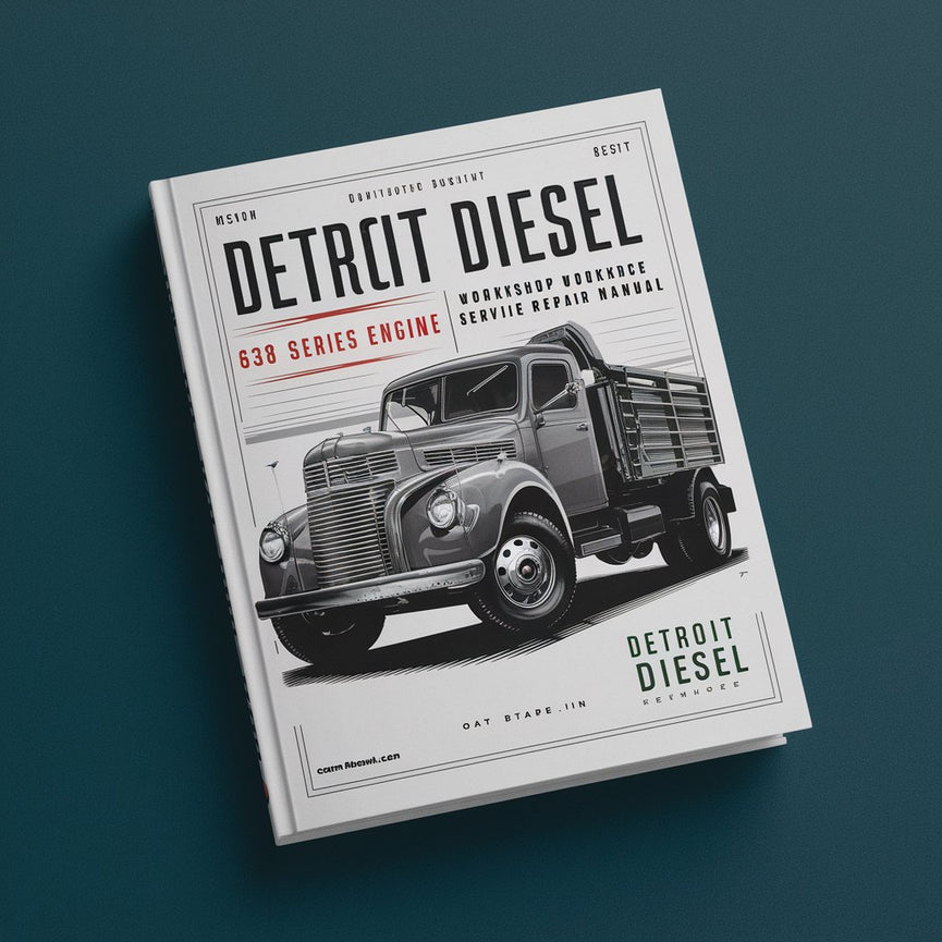 Manuel de réparation et d'entretien des moteurs Detroit Diesel série 638