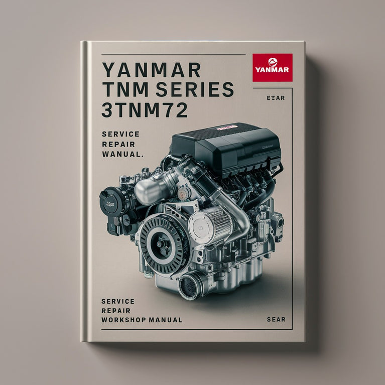 Manual de taller y reparación del motor Yanmar TNM Serie 3TNM72