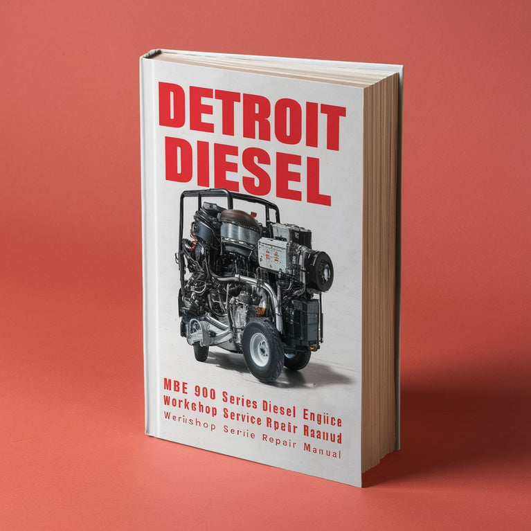 Manuel de réparation et d'entretien des moteurs diesel Detroit Diesel Mbe 900 Series