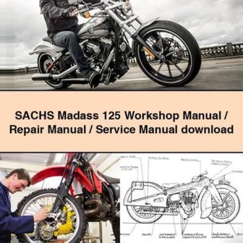 SACHS Madass 125 Workshop Manual / Repair Manual / Service Manual download PDF