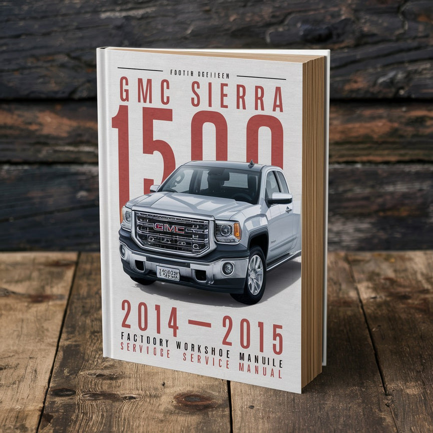 GMC Sierra 1500 2014-2015 Factory Workshop Service Repair Manual