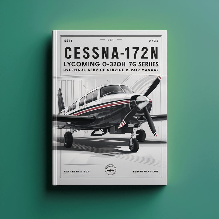 Manuel de réparation et de révision du Cessna172N Lycoming 0-320H série 76